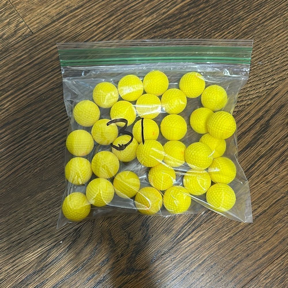 31 Nerf Rival Balls